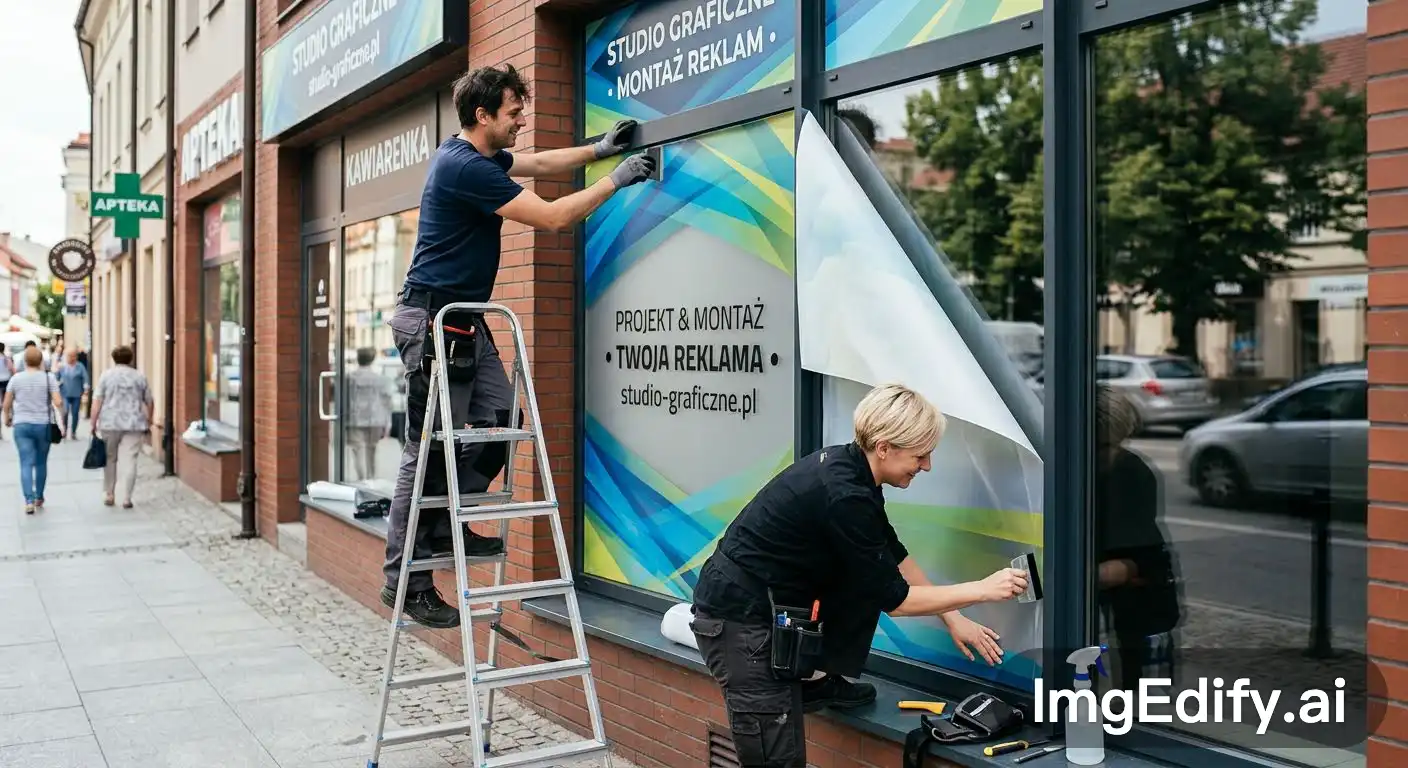 Niech te same osoby oklejają wit